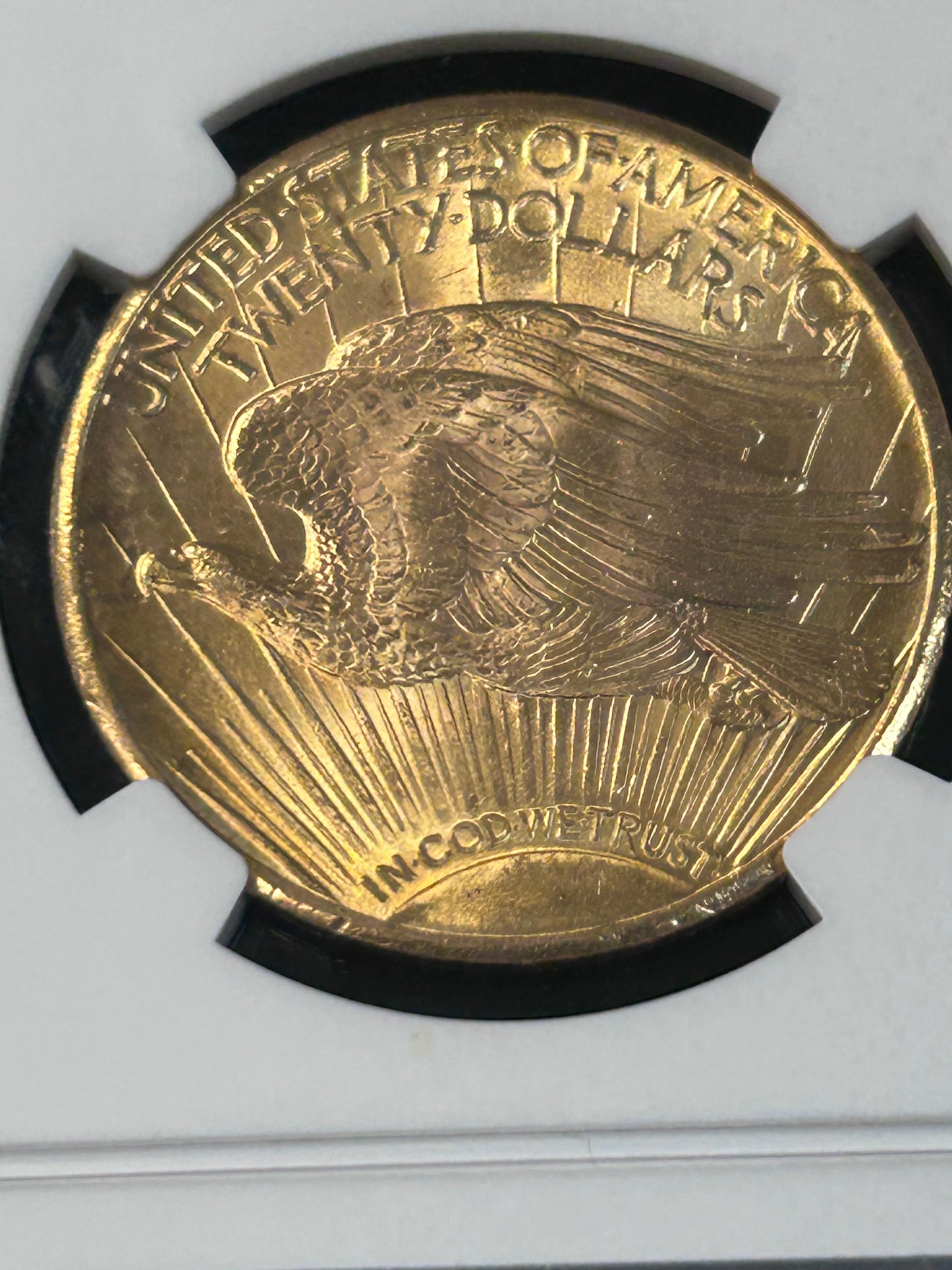 1927-P $20 Gold Saint-Gaudens NGC MS64
