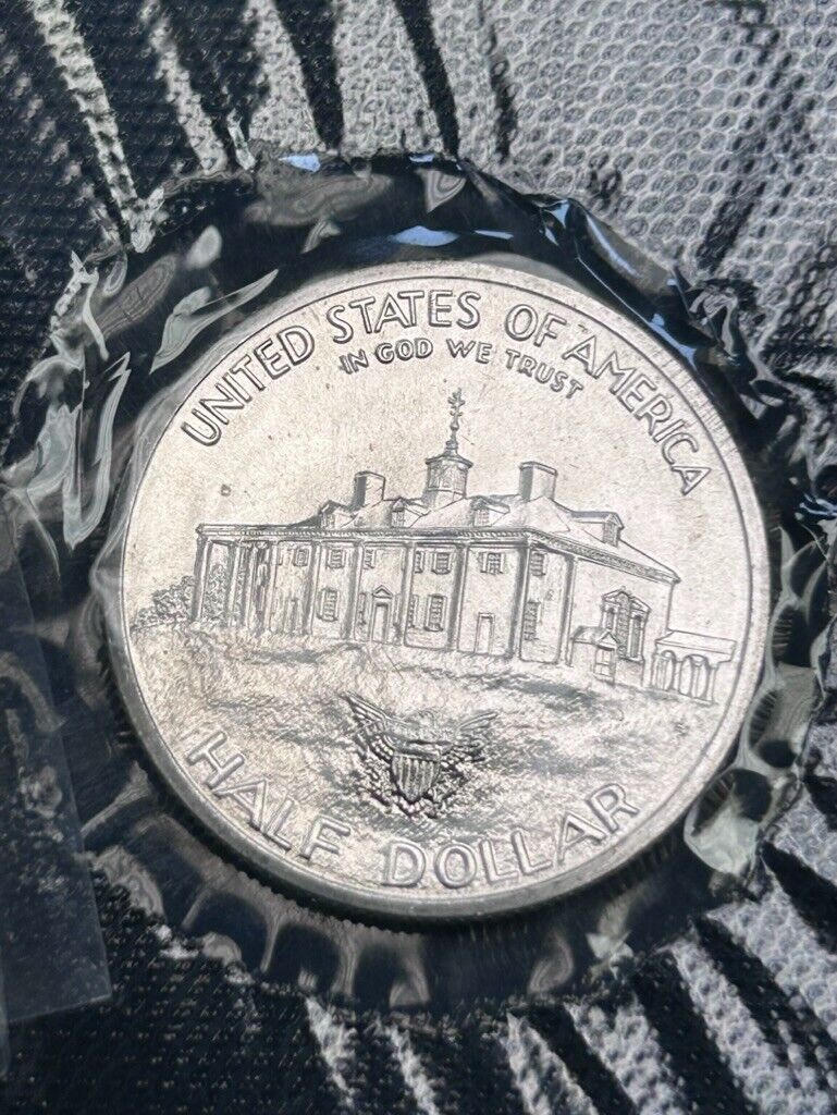 1982 D George Washington Commemorative Half Dollar Roll MS70