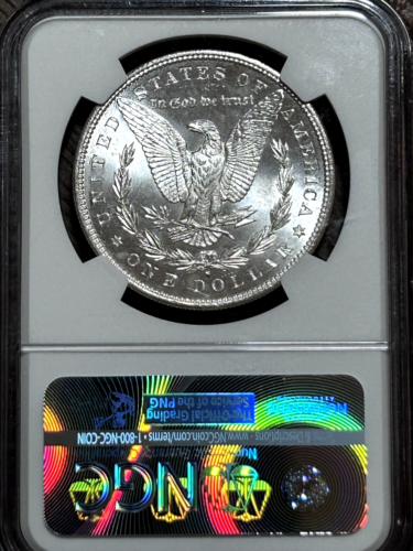 1881-S Morgan Silver Dollar NGC MS64 Gem BU