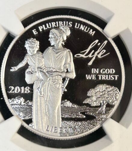 2018 W $100 American Platinum Eagle "Life" Castle Signed NGC PF70 UCAM