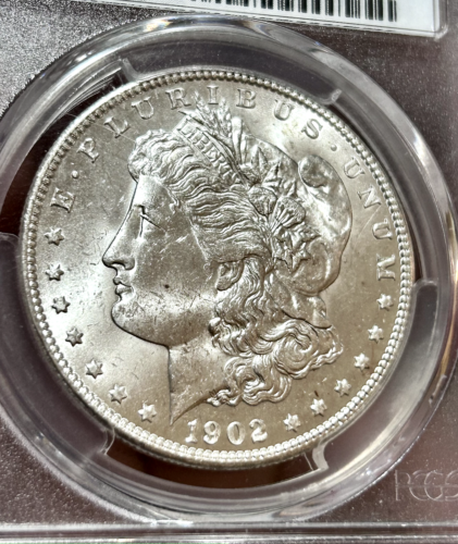 1902 O MORGAN SILVER DOLLAR PCGS MS64