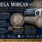 Mega Morgan Silver Dollar Roll — 20 Morgan Dollars with 1 Carson City Morgan