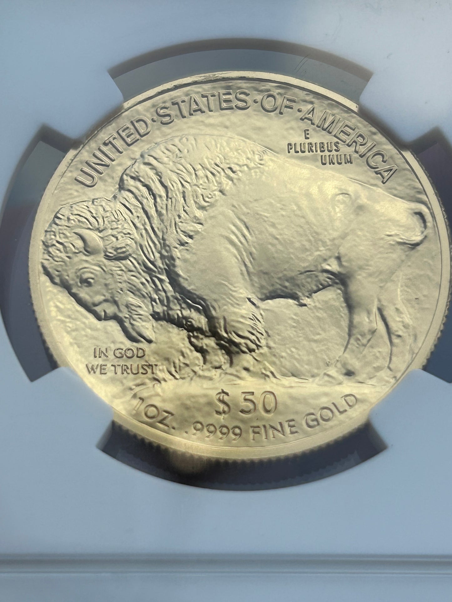 2011 $50 Gold Buffalo Early Releases NGC MS70