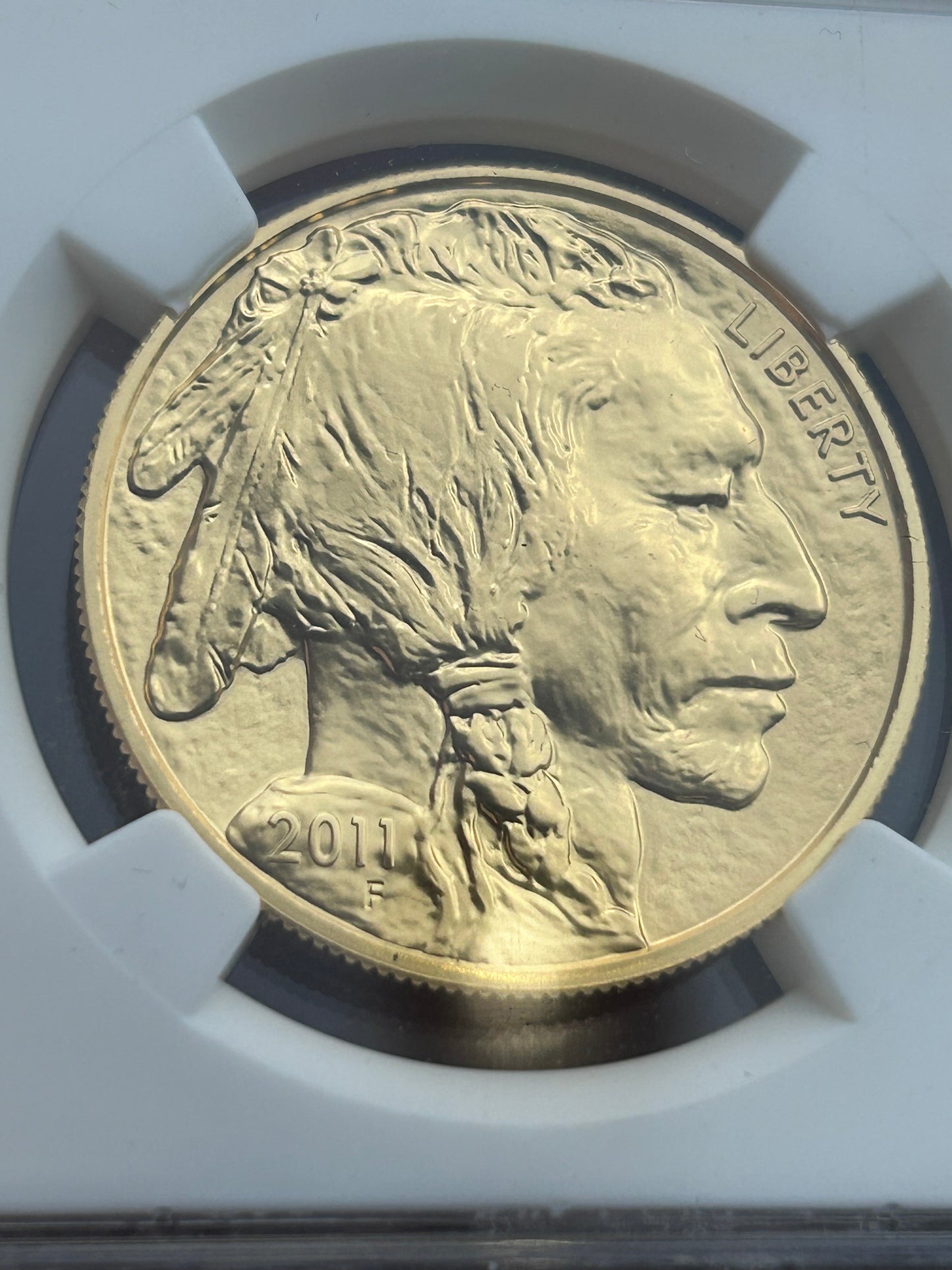 2011 $50 Gold Buffalo Early Releases NGC MS70