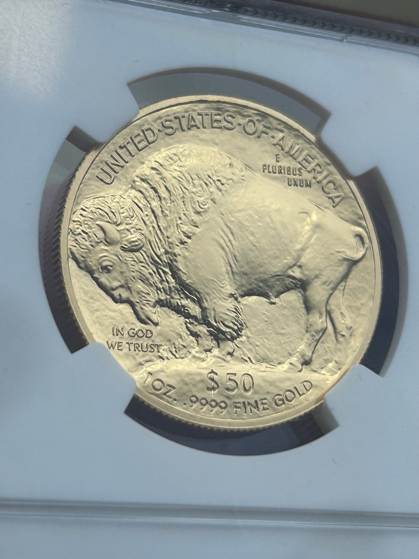 2009 $50 Gold Buffalo Early Releases NGC MS70