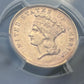 1854-D $3 Gold Princess - PCGS AU58 D.L. Hansen