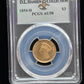 1854-D $3 Gold Princess - PCGS AU58 D.L. Hansen