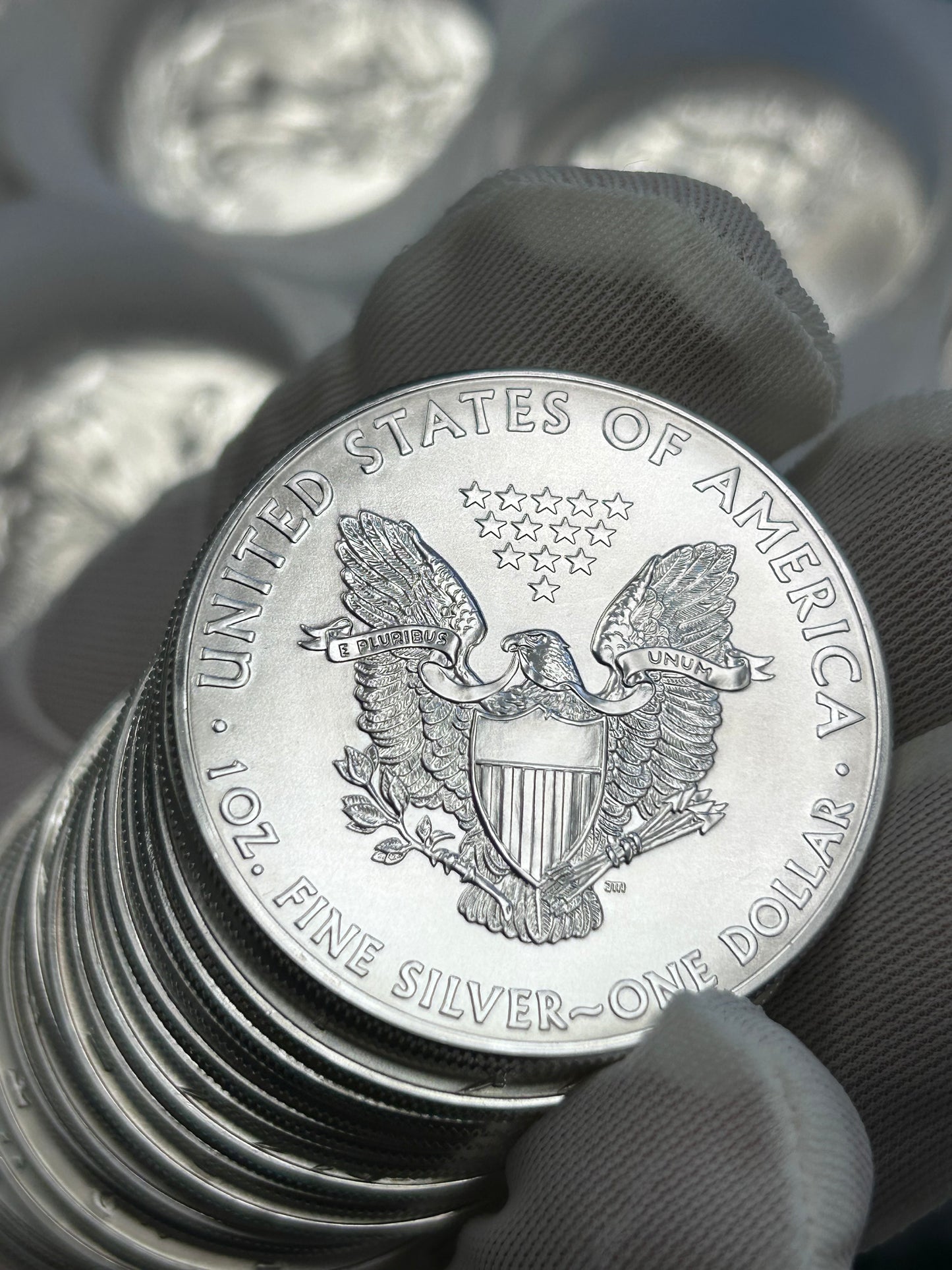 2012 AMERICAN SILVER EAGLE ROLL OF 20 - .999 FINE SILVER - OPEN US MINT ROLLS