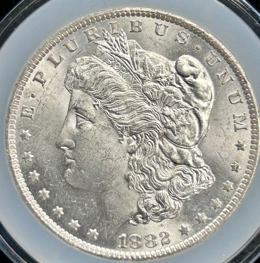 1882-CC Carson City Morgan Silver Dollar Gem BU+