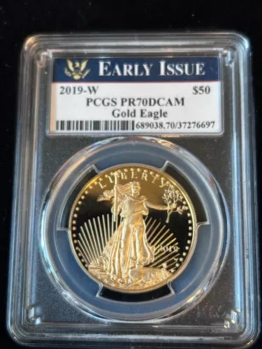 2019-W 1oz Gold $50 Proof American Eagle PCGS PR 70 DCAM Early Issue